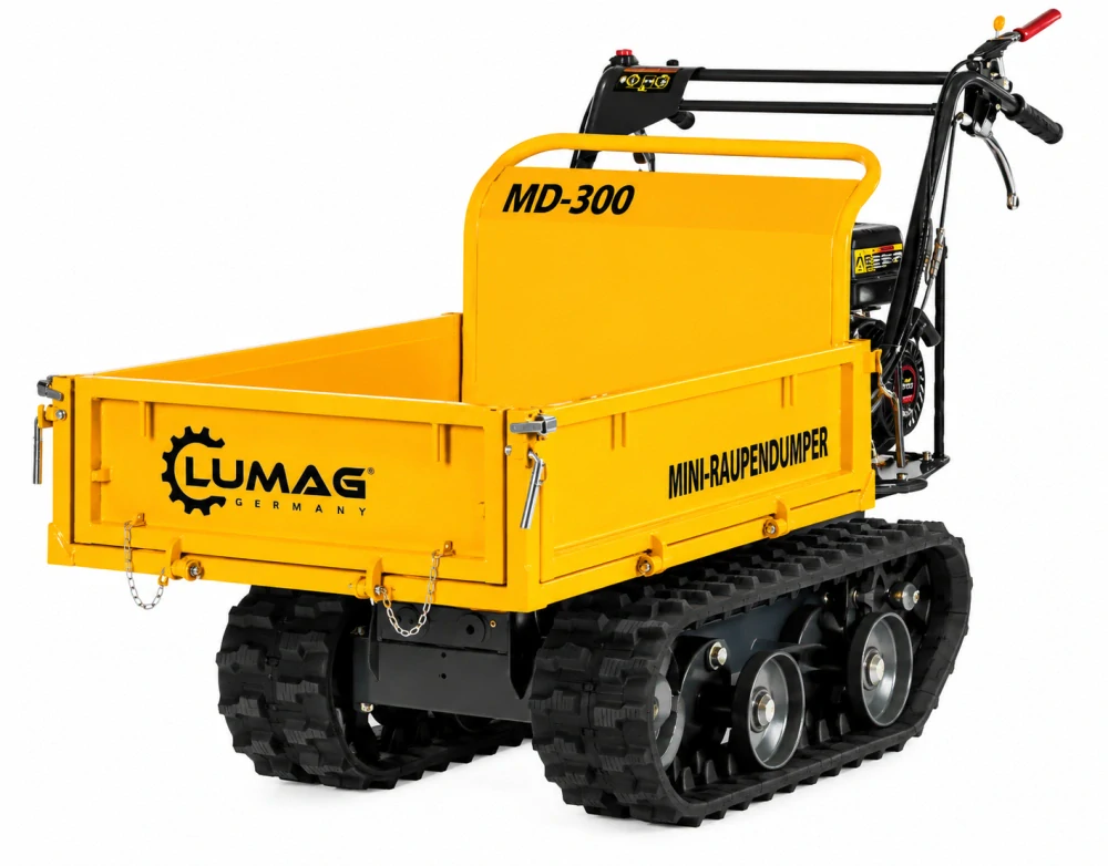 Pásový minidumper LUMAG MD300 – nosnosť 300 kg
