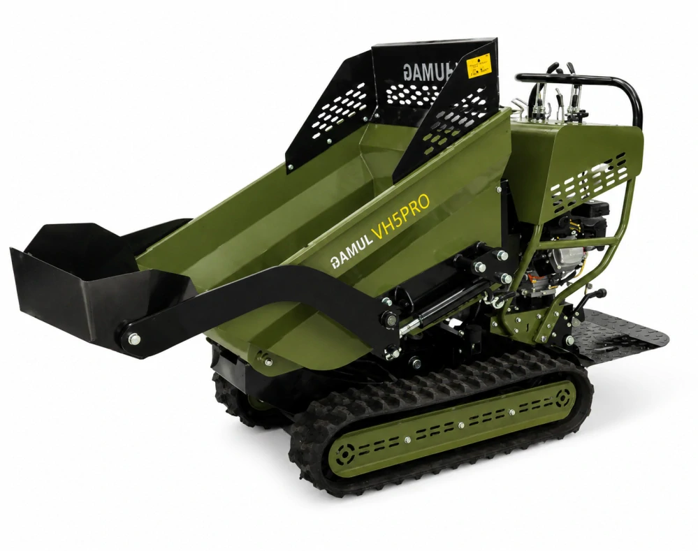 Profesionálny pásový minidumper GAMUL VH5PRO – samonakladací