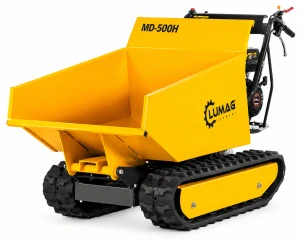 Pásový minidumper LUMAG MD500H – hydraulické vyklápanie, 500 kg