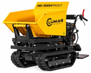 Pásový minidumper LUMAG MD500H-PRO/HT – vysoký výsyp 1406 mm