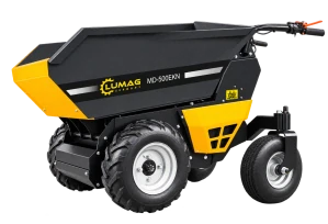 Elektrický minidumper LUMAG MD500EKN – nosnosť 500 kg