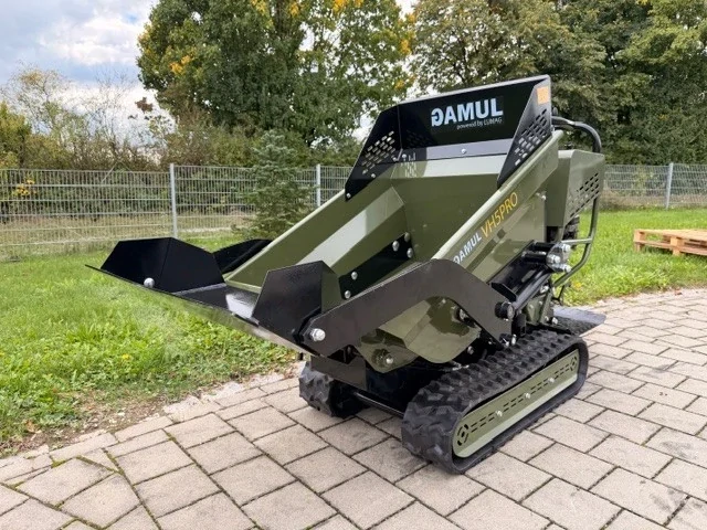 Profesionálny pásový minidumper GAMUL VH5PRO – samonakladací