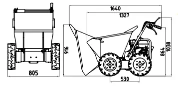 Minidumper Lumag MD 300R