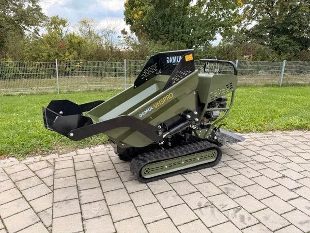 Profesionálny pásový minidumper GAMUL VH5PRO – samonakladací