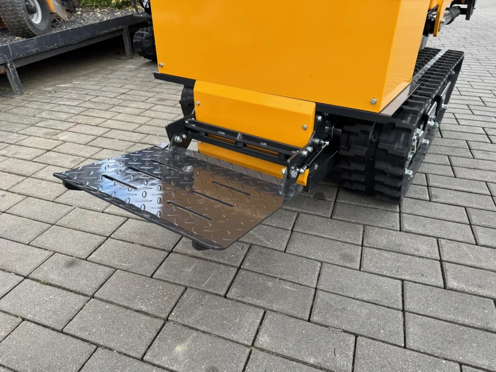 Elektrický samonakladací minidumper LUMAG MD800EFS – diaľkové ovládanie